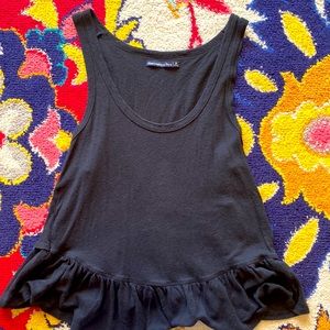 Abercrombie size M peplum tank